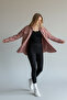 Pembe Oversize Ceket Gömlek - 3