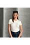 Women's Basic Crew Neck Slim Fit Body — Short Sleeve Casual Body - 2