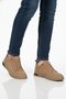 Sand Nubuck Genuine Leather Men's Casual Shoes