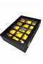 15-Compartment Watch Box Organizer with Glass Lid and Faux Leather Finishes - 7