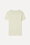 Women's Yellow Crew Neck T-Shirt - 2