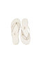 Women's Classic Crocodile White Logo Stylish Daily Flip Flops Slipper - 2