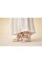 07007 Block Heel Glittery Women's Casual Shoes - 2