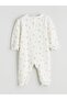 Peter Pan collar Floral Baby Girl Jumpsuit # Ref! - 4