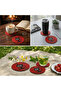 Set of 4: Funny Stressed Cat "Everything Is Fine" Coasters - Student Home and Office Table Decor - 4