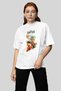 One Piece Oversized t Shirt |   Unisex 100% Cotton Black & White Printed Anime Themed Special Design Tee - 3