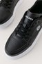 Women's Daily Black and White Sneakers Lace-Up Comfortable Sports Shoes - 2