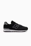 Unisex Sneakers sports shoes 26y ml565 black - white Suede