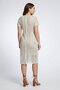 Women Laser Cut Gem Bodycon Dress, White - 3