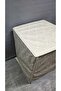 Cream Polyester Fabric Washing Machine Cover – Stain Resistant , Waterproof Modern Design - 4