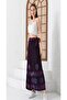 Bohemian and Authentic Patterned 95% Cotton Standard Size Imported Wrap Tie-Detail Skirt Fits Sizes 36-48 - 3
