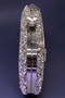 Women's Diamond Stone Detailed Clutch Bag Stone-Embellished Evening Dress Bag - 3