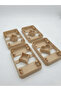 4-Piece Playing Card Themed Cookie Cake Dough Cutter Shaper Mold Set Spades Heart Diamond Ace - 5