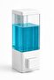 Wall Mounted Manual Liquid Soap Dispenser 15 Pcs Adhesive and Screw-On Non-Spillable Soap Dispenser 350 ml A-1 - 2