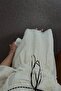 Lace Detailed Contrast Stitching Piece Embroidered Dress - 5