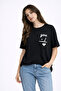 Lover Combination You I Written Couple T-Shirt Oversize Unisex Partner Combination Set Black - 2