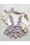 3-Piece Baby Girl Set with Wool Cardigan