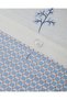 Flowery Easy-Iron Single Duvet Cover Set 160x220 cm Blue - Green - 7