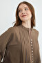 Fullamodest Pleated Kolu Tie-Detail Shirt - 7