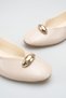 Women's Buckle Accessory Detail Daily Ballet Flats Patent Leather - 5