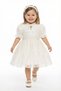 Baby Girl Lace Evening Dress, Hair Band Gift, Luxury Birthday Premium Special Occasion - 2