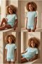 Children's Sea La Vie Sea Themed Packaged Shorts Pajama Set - 3