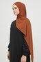 Liny Combed Cotton Shawl - Cinnamon