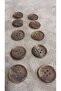 Ǝe Polyester Button 26 Size 18 mm 8 Pieces