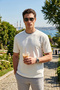 Regular Fit Crew Neck Oysho Fabric t Shirt Men's t Shirt 5904091 - 2