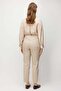High Waist Slim Leg Trousers - 5