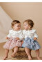 Vintage Flowered Tutu Baby Dress