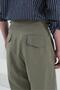 Double K Belt Detailed Pleated Khaki Modal Modal Olon - 2