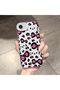 iPhone 16E Compatible Camera Protected Anti-Shock Aesthetic Print Patterned Transparent Silicone Case - 2