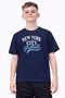 Dinosaur and Game Console Printed Cotton Pack of 3 Unisex Navy Blue-Grey-Yellow Children's T-Shirt - 3