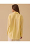 Oversize Basic Keten Gömlek - 5