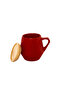 SEVILLA - Ceramic Mug with Bamboo Lid - 4