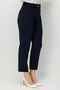 Thick Elastic Waist Side Pocketed Pants - 4