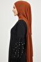 Liny Combed Cotton Shawl - Cinnamon - 3