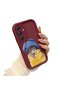 Samsung Galaxy A16 Compatible Elegant Cat Patterned , High Quality Silicone Phone Case. - 2