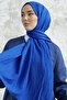 Levi Bamboo Kraş Shawl - Cobalt Blue - 4