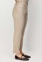 High Waist Slim Leg Trousers - 4