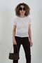 White O-Neck Lace Blouse