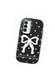 Samsung Galaxy A26 Compatible Camera Protected Black Soft Silicone Phone Case Bowknot Patterned - 3