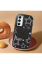 Samsung Galaxy A16 Compatible Hello Kitty Patterned Camera Protected Black Soft Silicone Phone Case - 2