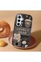Samsung Galaxy S24 Fe Compatible Camera Protected Black Soft Silicone Phone Case Cute Bear - 2