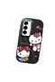 Samsung Galaxy S25 Plus Compatible Camera Protected Black Soft Silicone Phone Case Hello Kitty - 3