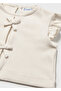 Baby Girl Rib Knit Tshirt Ecru - 2