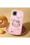 Realme C21 Compatible Hello Kitty Patterned Camera Protected Pink Soft Silicone Phone Case - 2