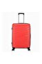 MAXX 4 Wheels Hard Trolley, 79 cm, Red - 2