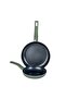 Non-Stick Fry Pan Set, 2 Pcs, Green - 2